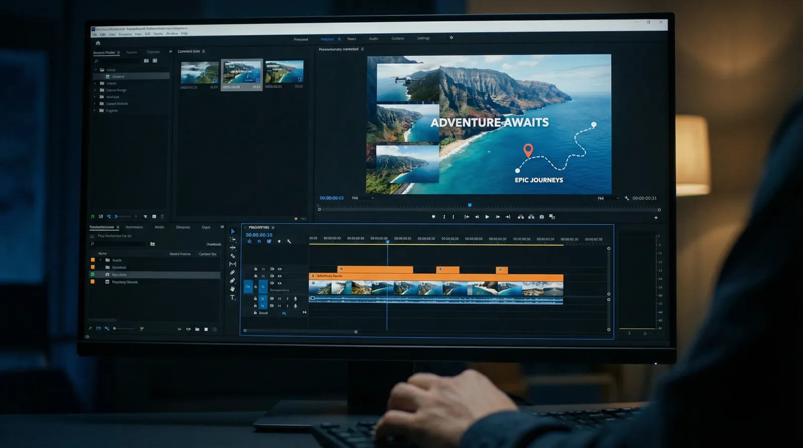 天博综合体育平台 旅行Vlog航拍模板